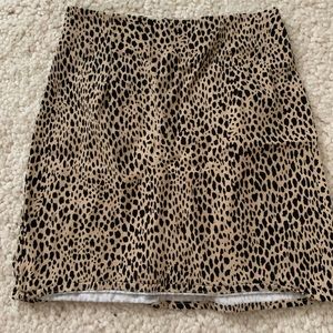 Brandy Melville cheetah skirt